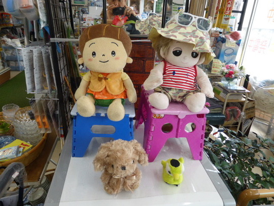 夢の子ユメル＆うなずきかぼちゃん店内展示中